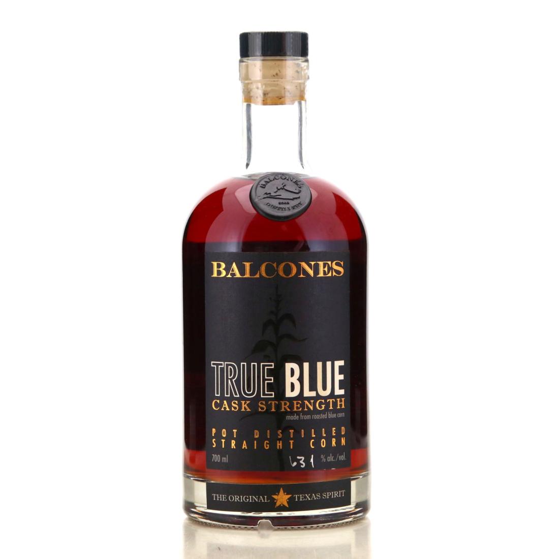 Balcones True Blue Cask Strength Corn Whiskey Batch TBC191