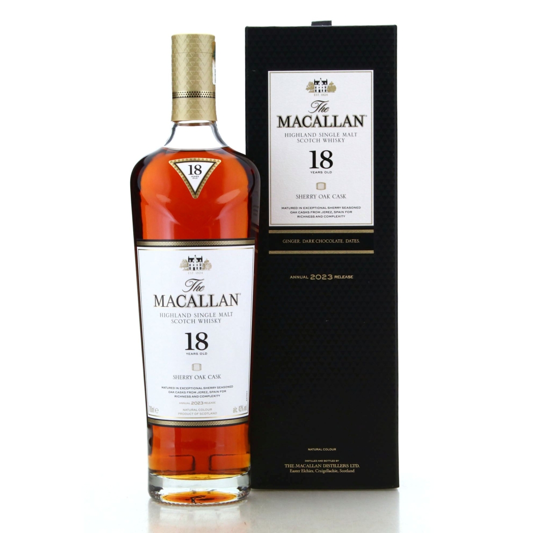 Image for Macallan 18 Year Old Sherry Oak 2023 Release