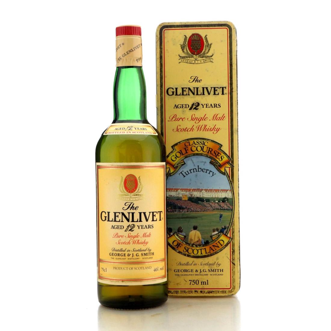 Glenlivet 12 Classic Golf Courses 1980s Turnberry