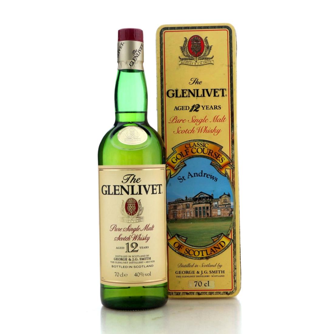 Glenlivet 12 Classic Golf Courses 1980s St Andrews
