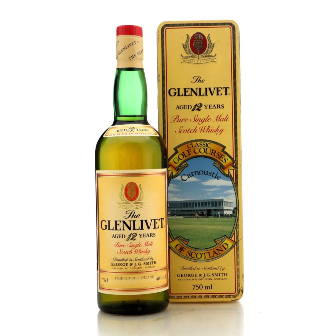 Glenlivet Classic Golf Courses 12 Year Old Carnoustie