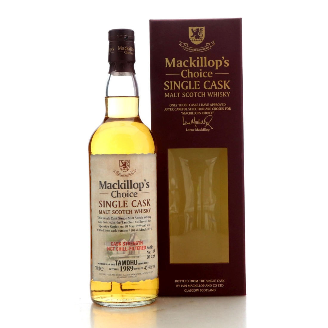Image for Tamdhu 1989 Mackillop's Choice