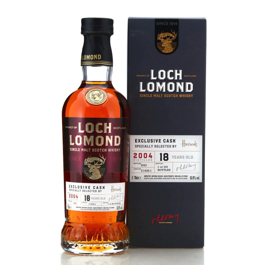 Loch Lomond 2004 Exclusive Cask 18 Year Old
