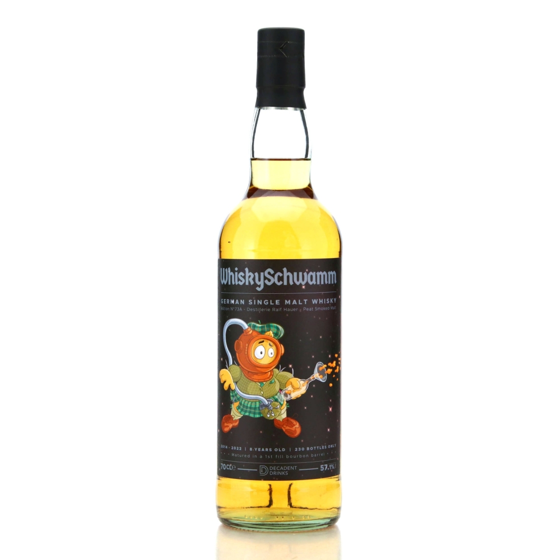 Image for Destillerie Ralf Hauer 2014 Whisky Sponge 8 Year Old Edition No.73A