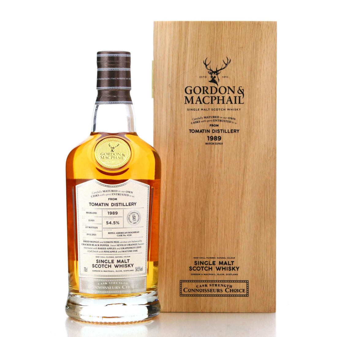 Image for Tomatin 1989 Connoisseurs Choice 32 Year Old