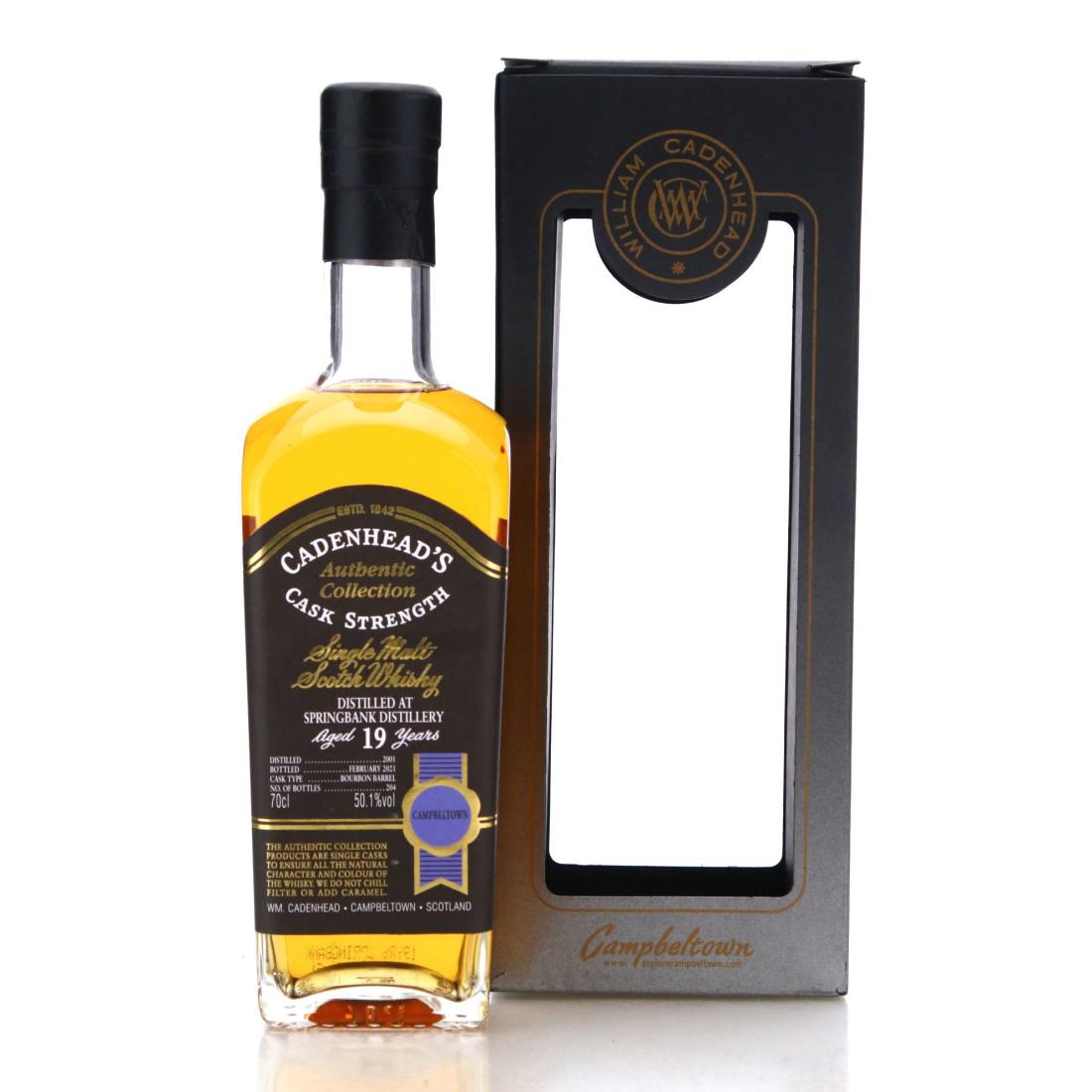 Springbank 2001 Cadenheads Authentic Collection 19