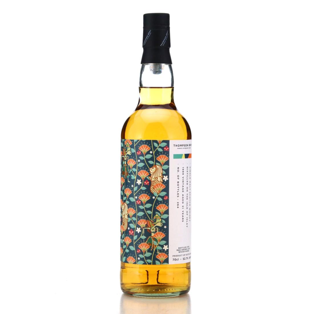 Image for Islay Single Malt 1989 Thompson Bros 31 Year Old - M&E Drinks & Whiskyhobo