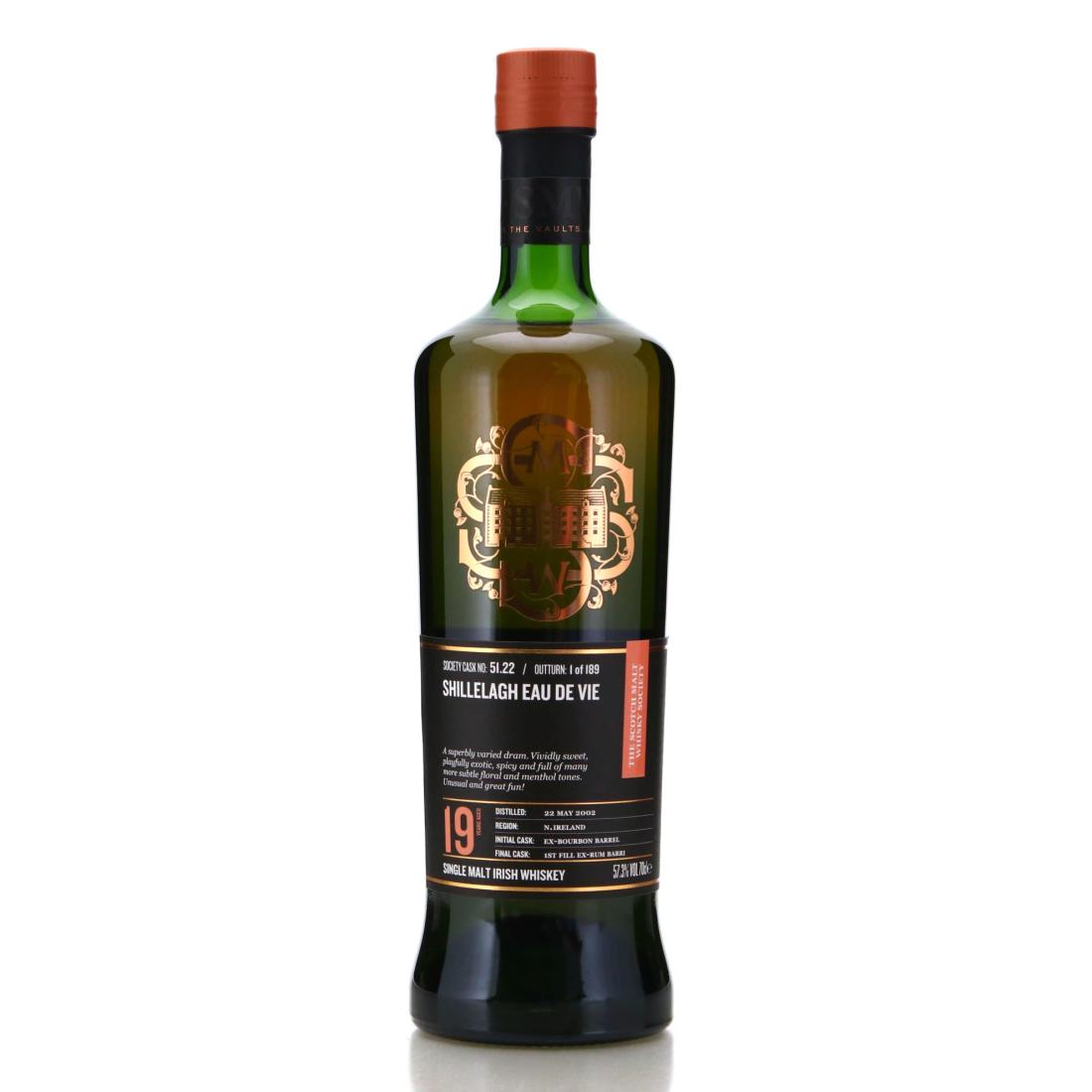 Bushmills 2002 Smws 19 5122 Shillelagh Eau De Vie