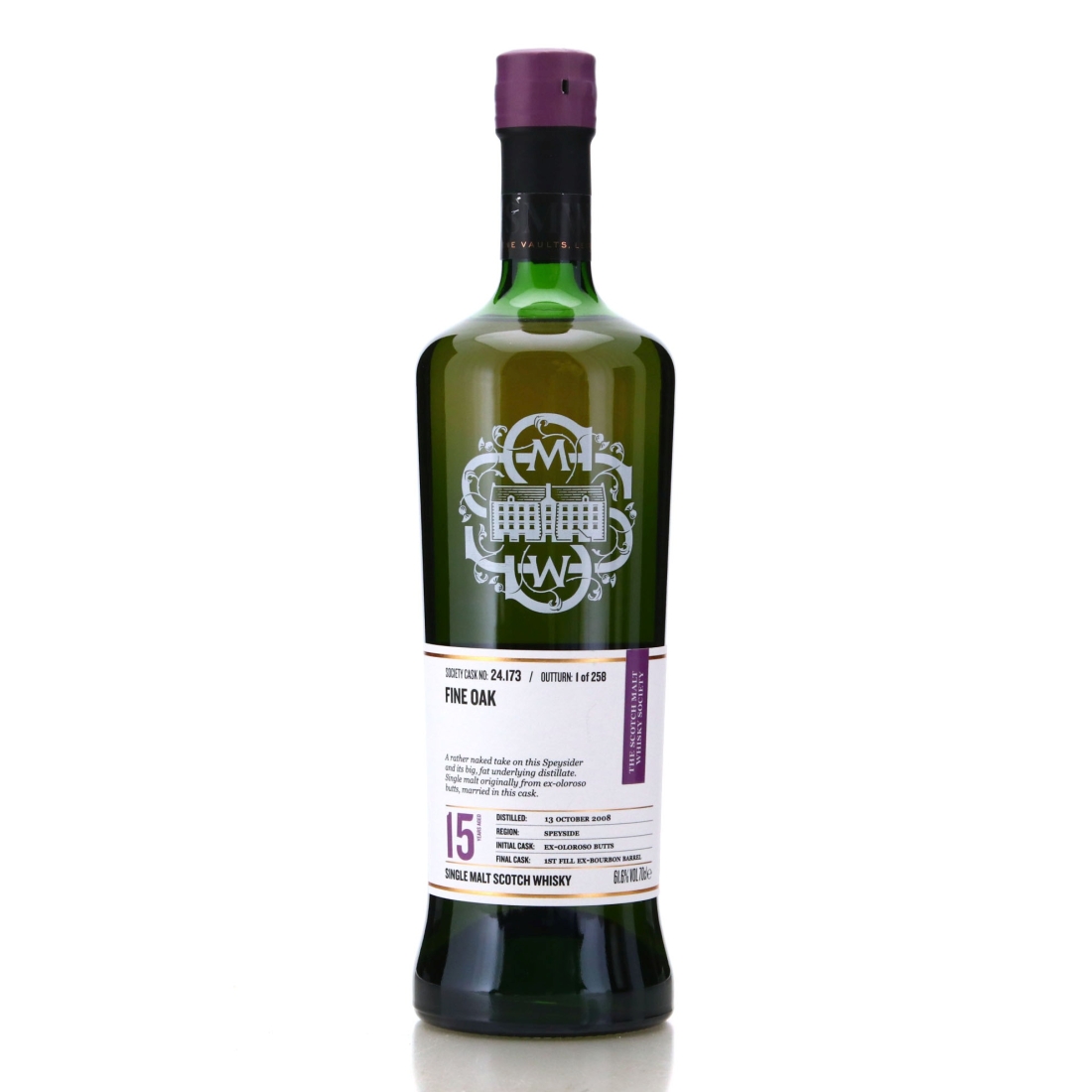 Image for Macallan 2008 SMWS 15 Year Old 24.173 - Fine Oak