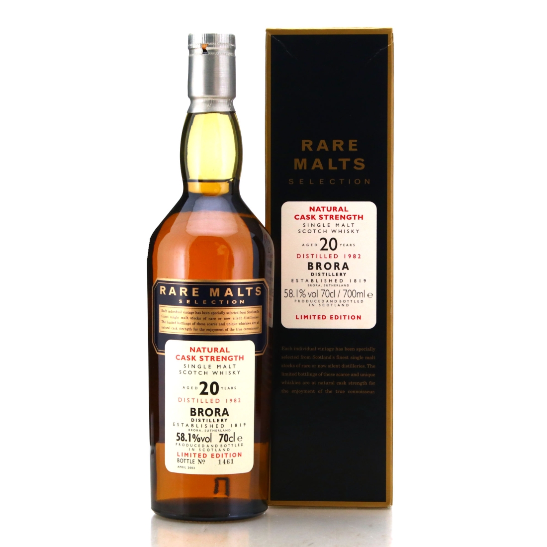 Image for Brora 1982 Rare Malts Selection 20 Year Old
