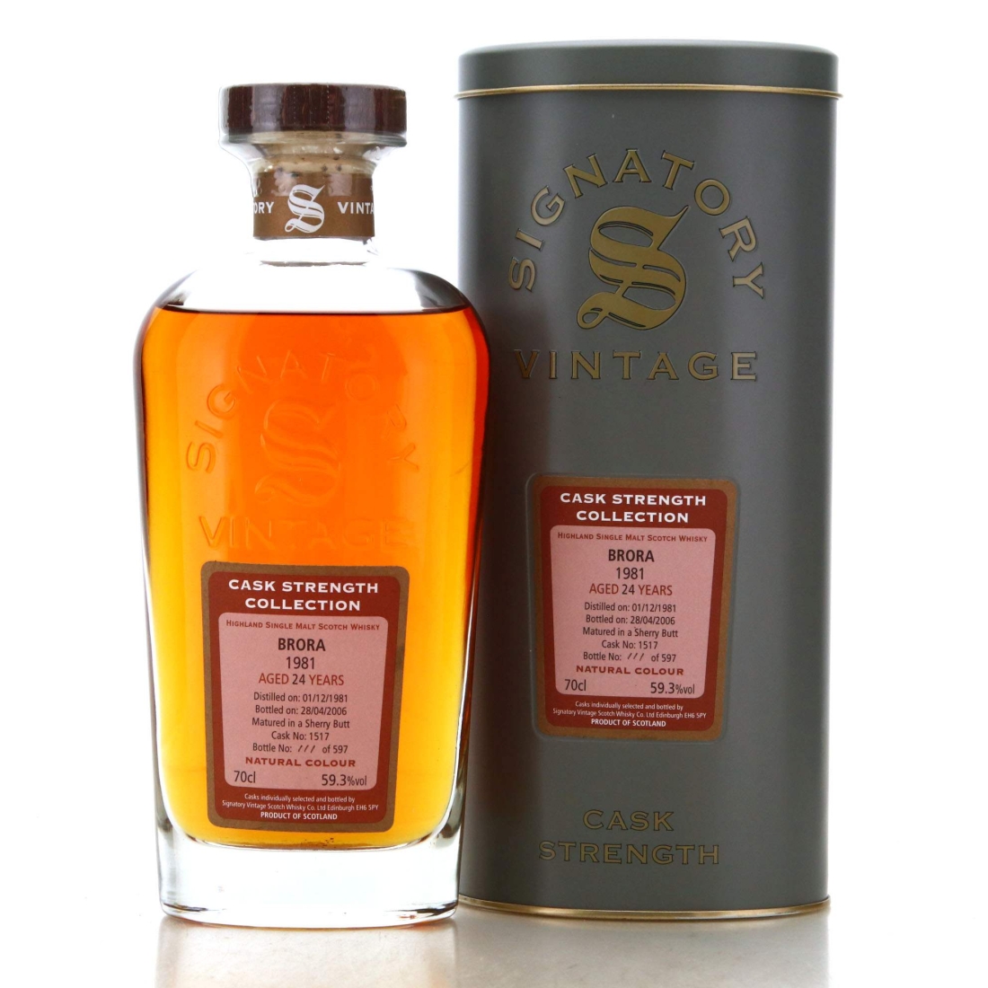 Image for Brora 1981 Cask Strength Collection 24 Year Old