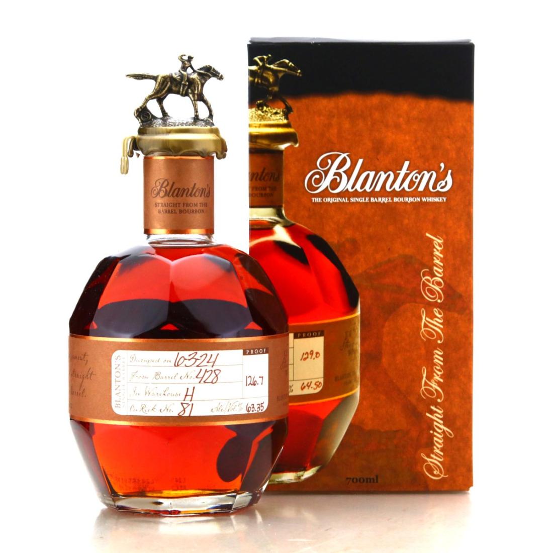 Image for Blanton's Straight from the Barrel dumped 2024 70cl