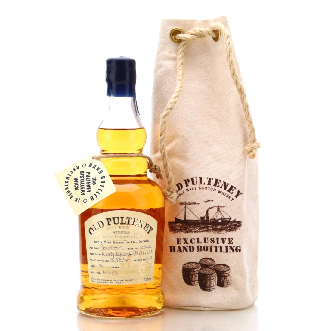 Image for Old Pulteney 1990 Single Cask Selection 16 Year Old