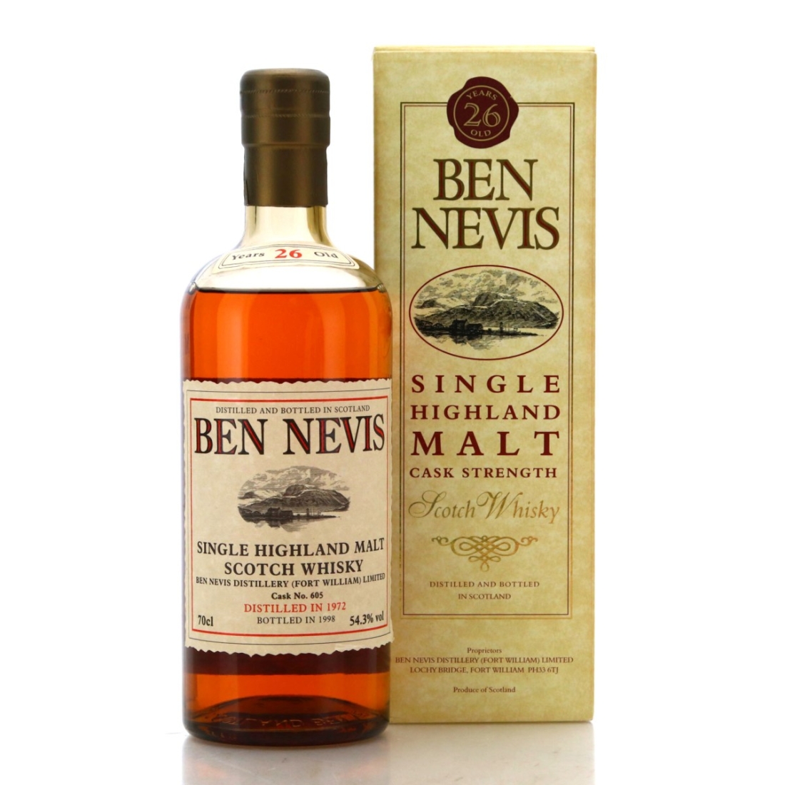 Image for Ben Nevis 1972 26 Year Old