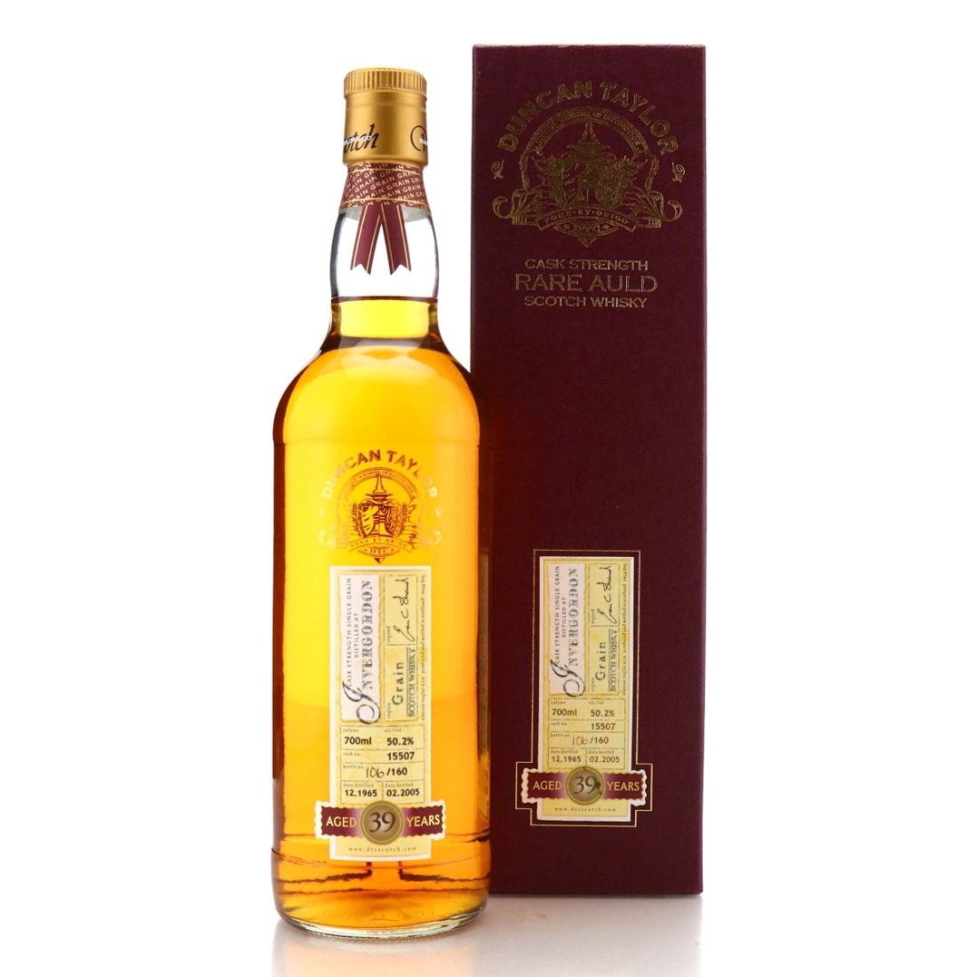 Image for Invergordon 1965 Rare Auld 39 Year Old
