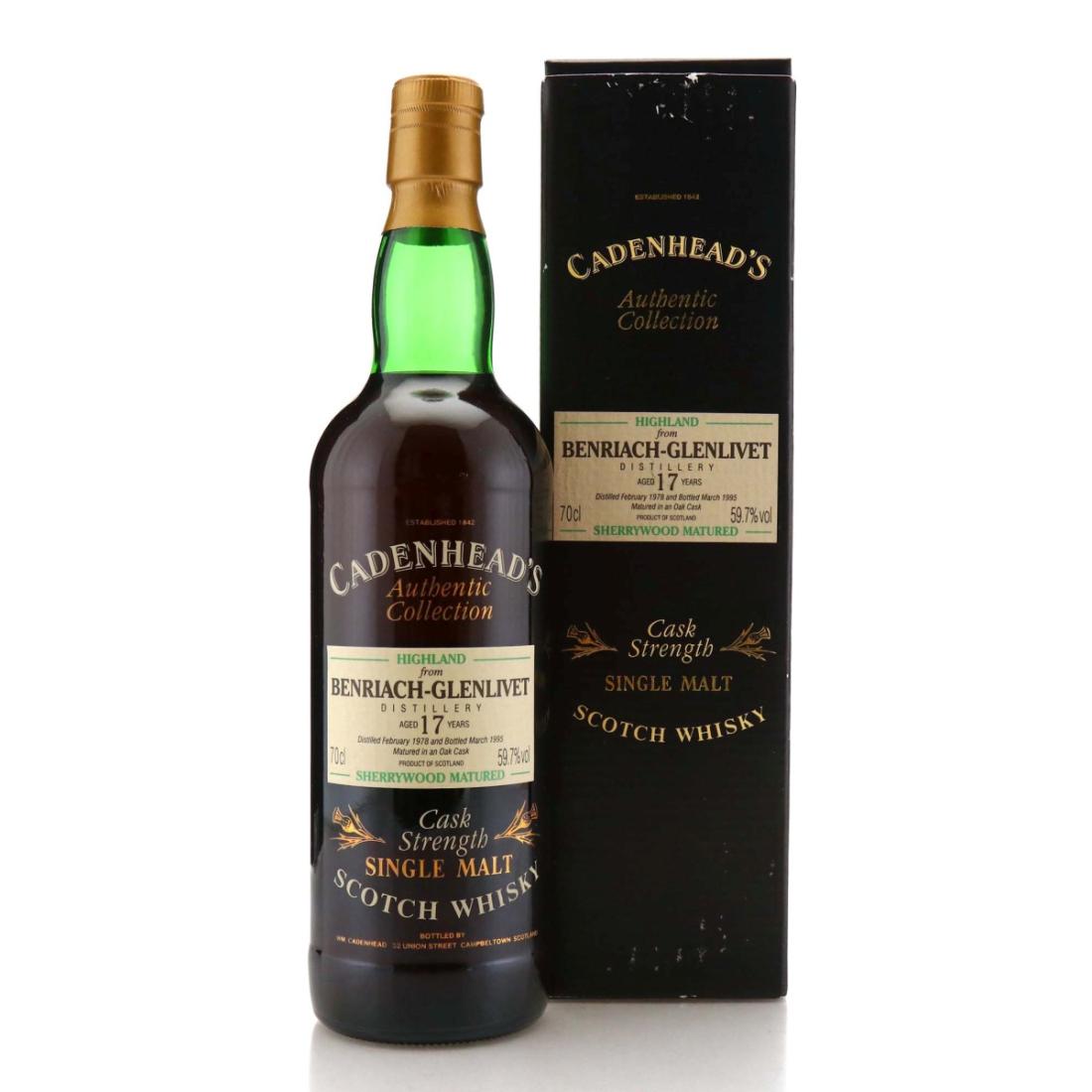Benriach 1978 Cadenheads Authentic Collection 17