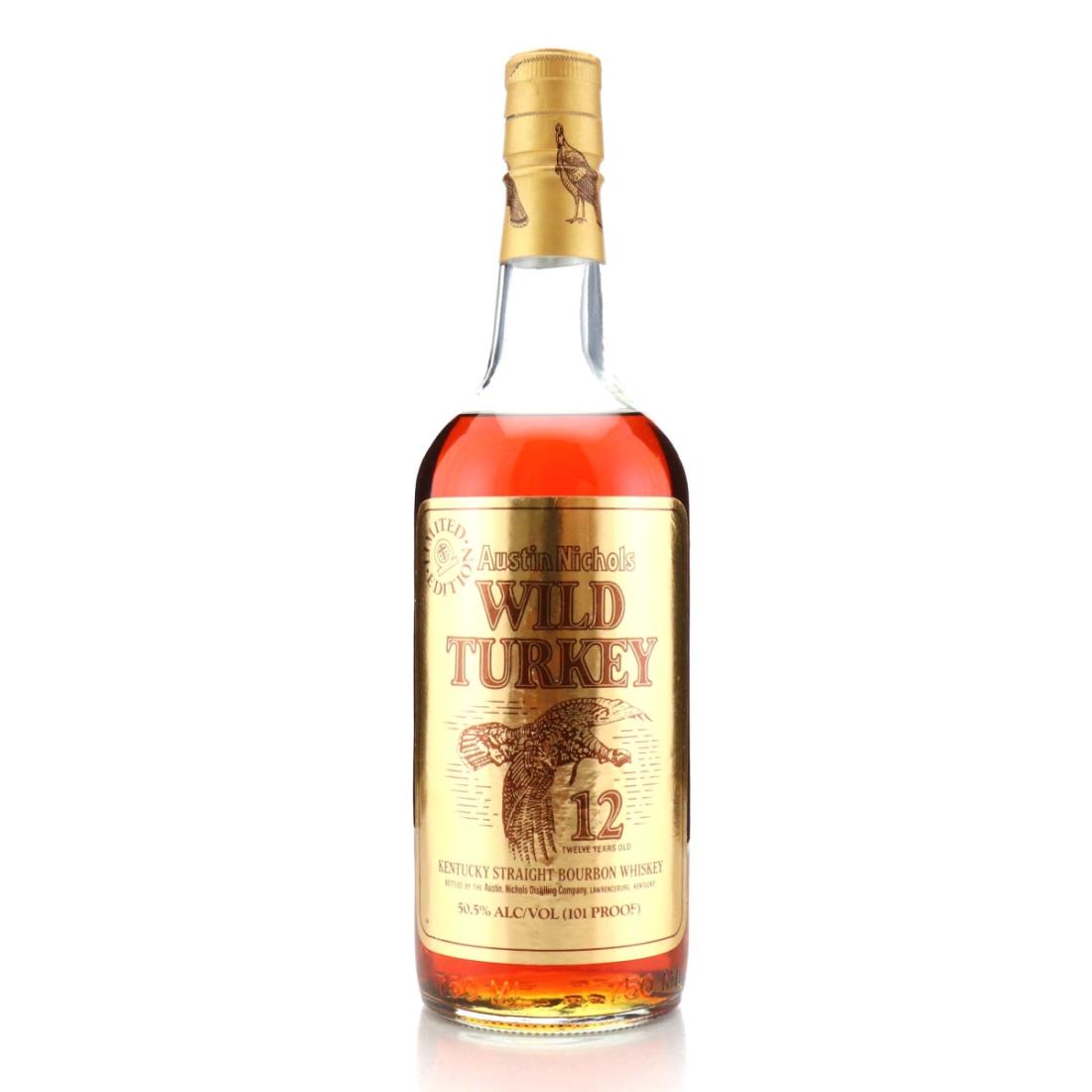 Wild Turkey 12 Year Old 101 Proof 1990