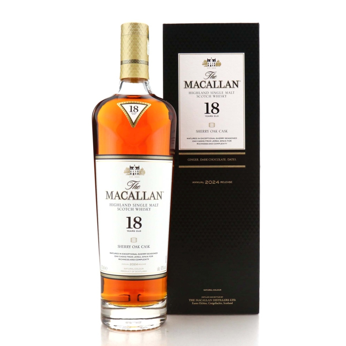 Image for Macallan 18 Year Old Sherry Oak 2024 Release