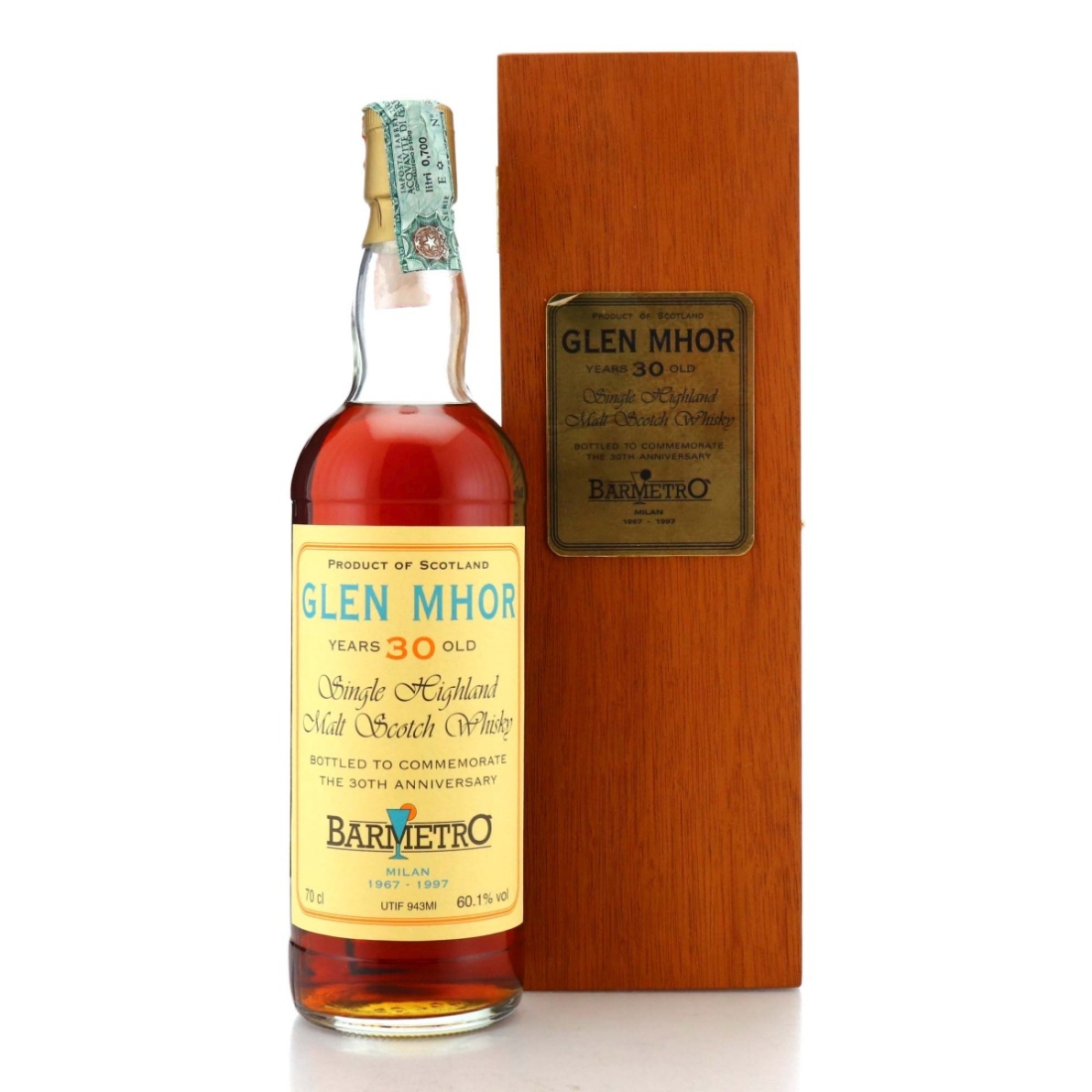 Image for Glen Mhor 1966 Bar Metro 30 Year Old 30th Anniversary