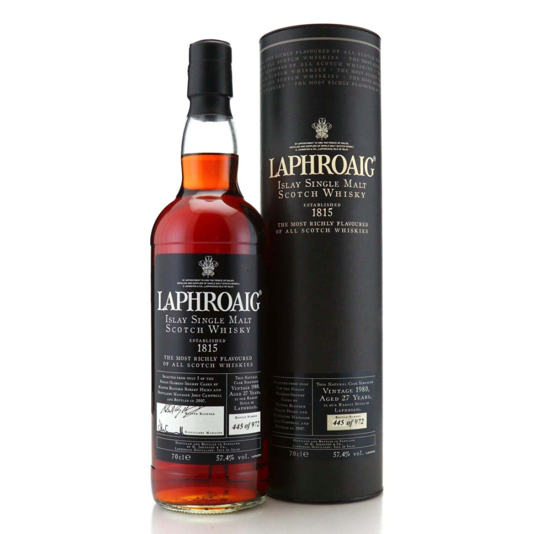 Image for Laphroaig 1980