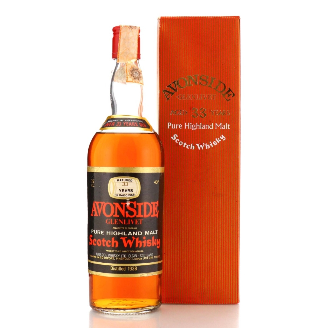Image for Avonside 1938 33 Year Old Pure Highland Malt