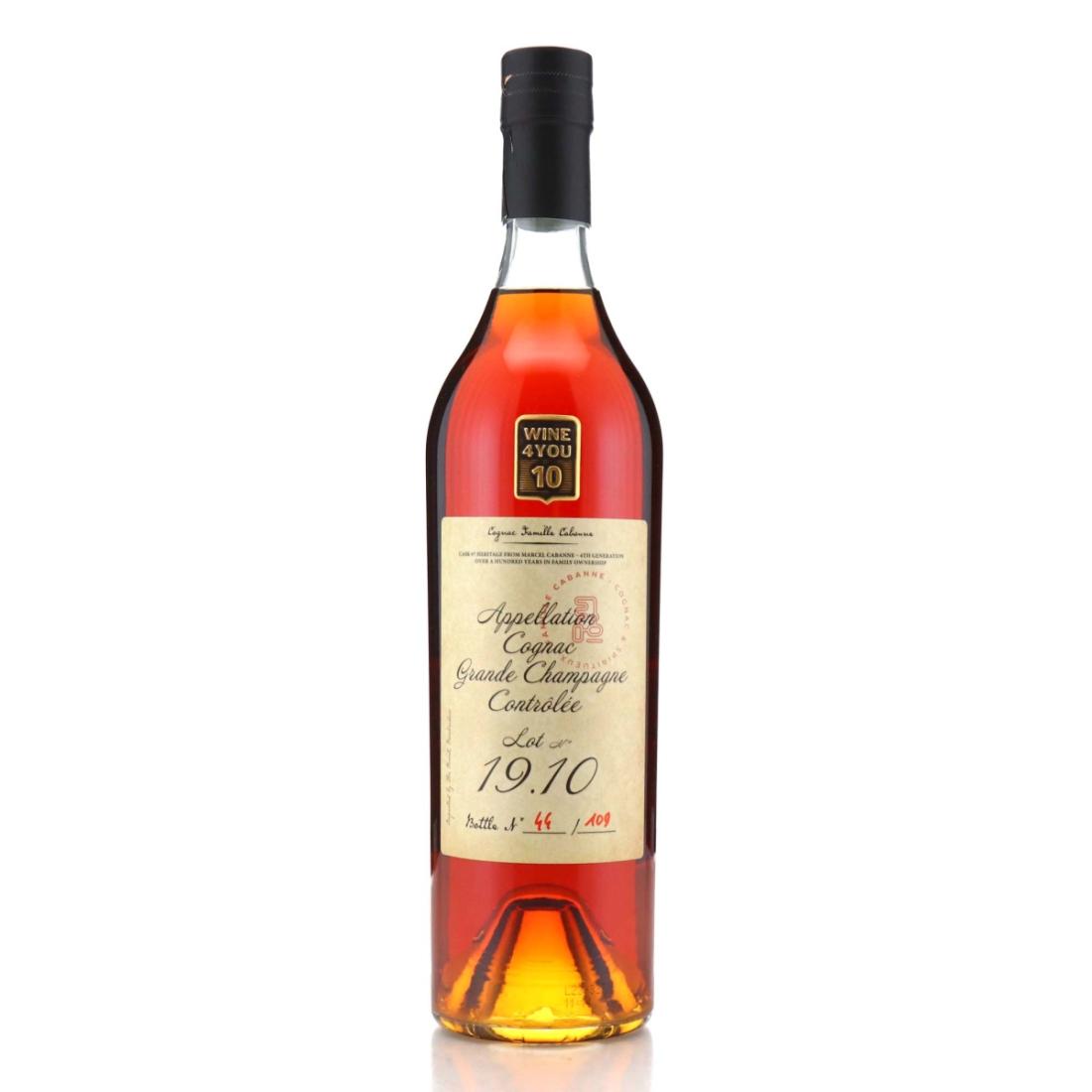 Famille Cabanne Lot 1910 Grande Champagne Cognac