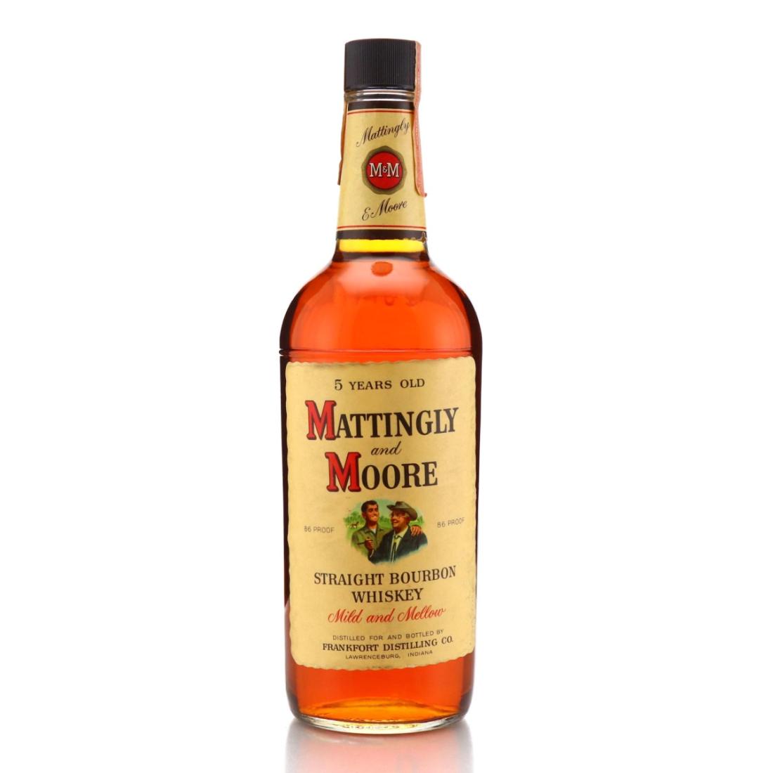 Mattingly and Moore 5 Year Old Straight Bourbon