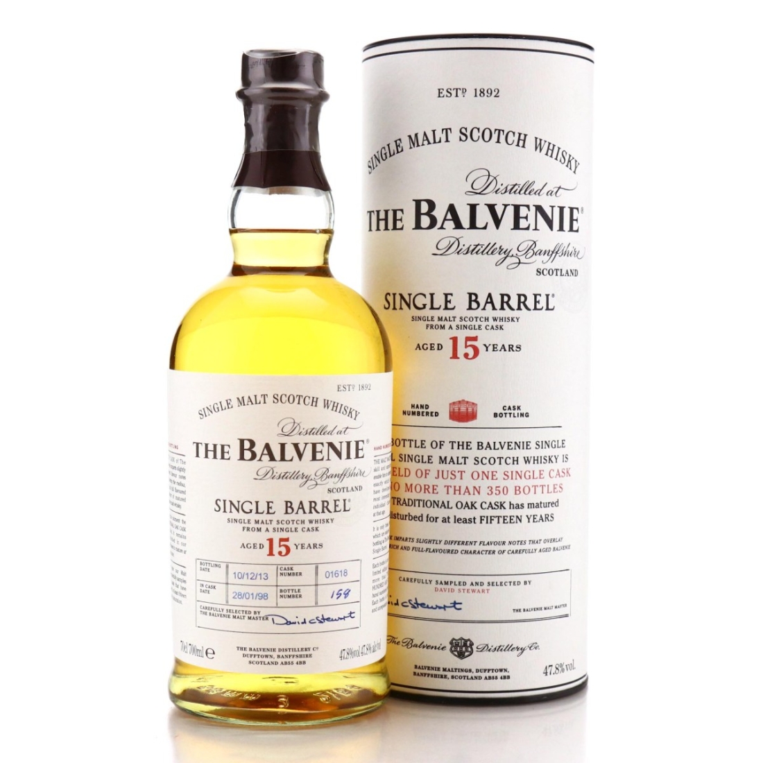 Image for Balvenie 1998 Single Barrel 15 Year Old