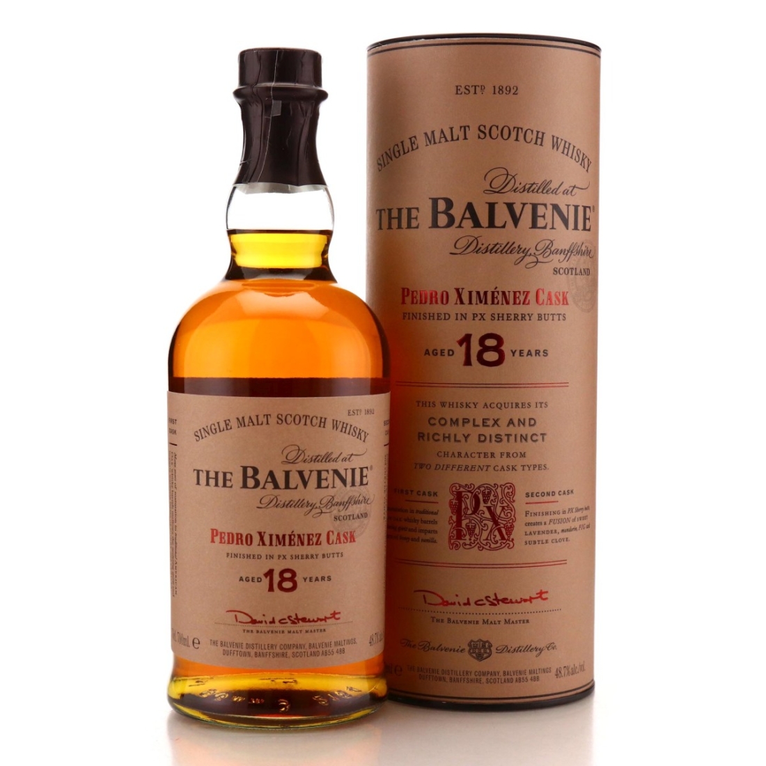 Image for Balvenie Pedro Ximénez Cask 18 Year Old
