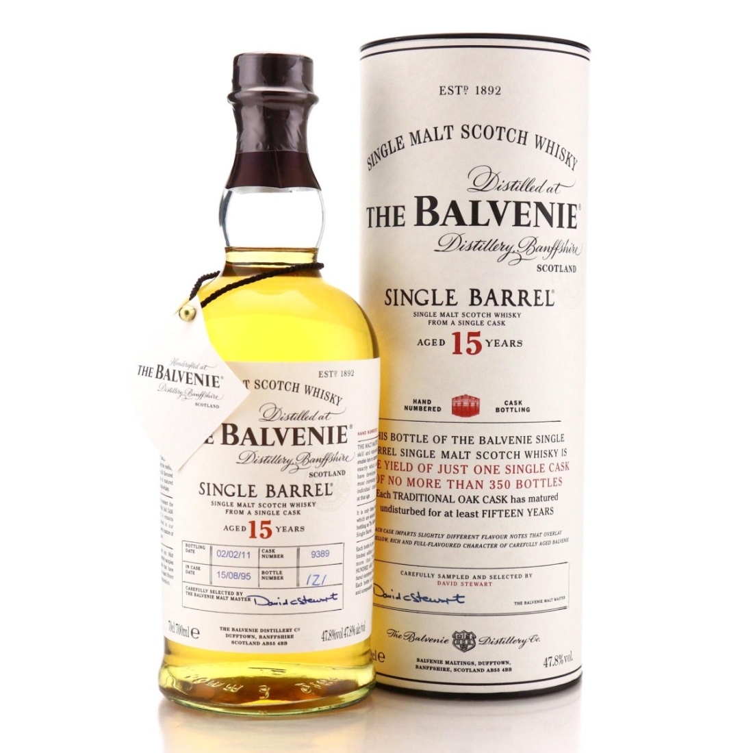 Image for Balvenie 1995 Single Barrel 15 Year Old