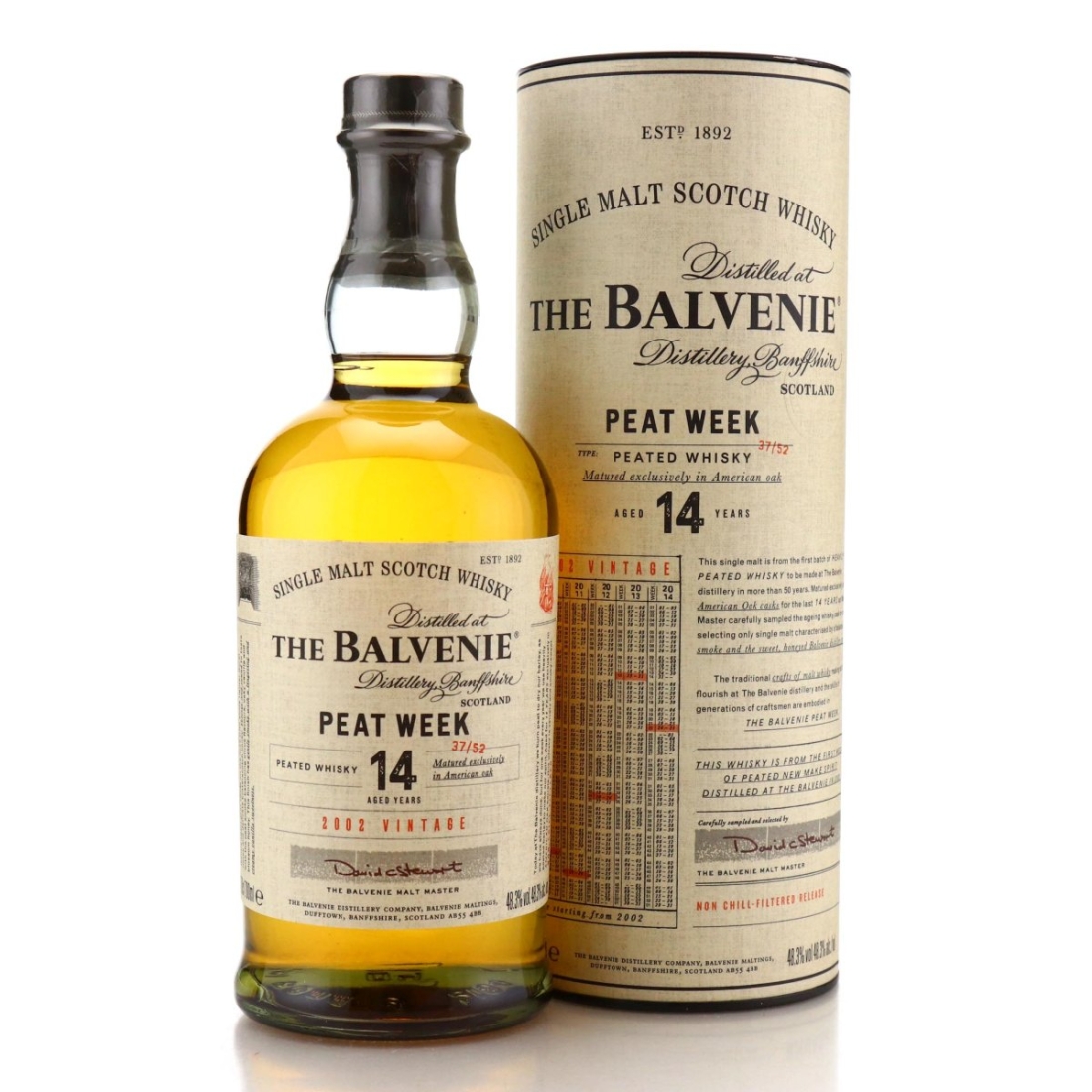 Image for Balvenie 2002 Peat Week 14 Year Old