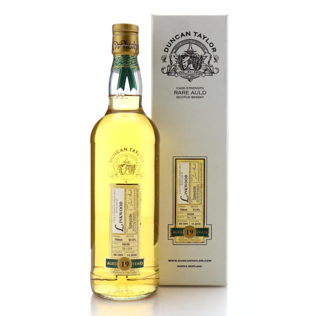 Image for Linkwood 1991 Rare Auld 19 Year Old