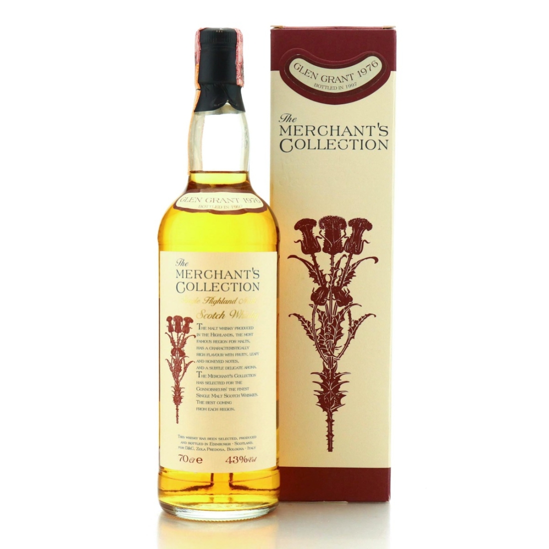 Image for Glen Grant 1976 Merchant's Collection bottled 1997