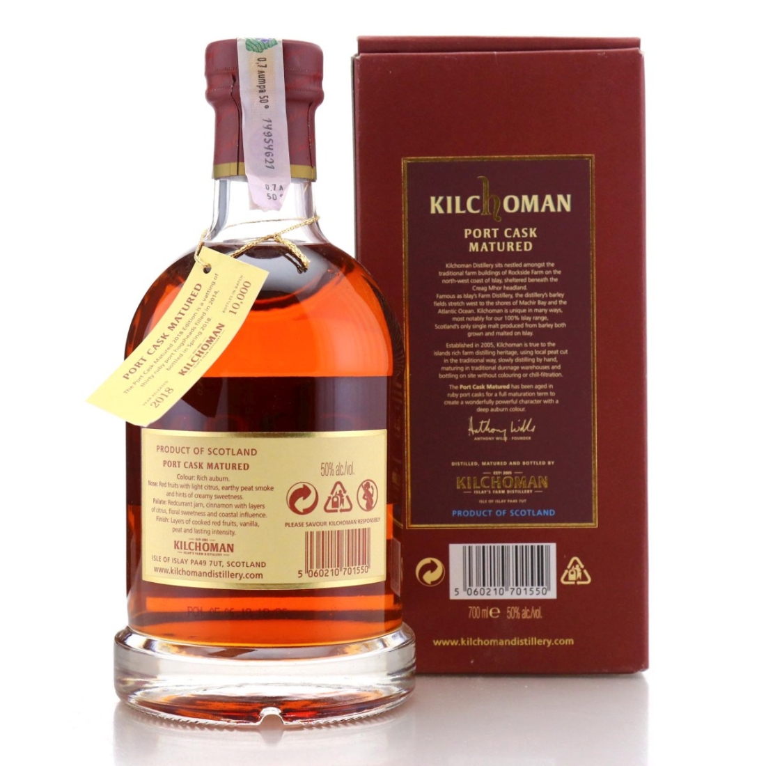 Image for Kilchoman Port Cask Matured 2018 Edition