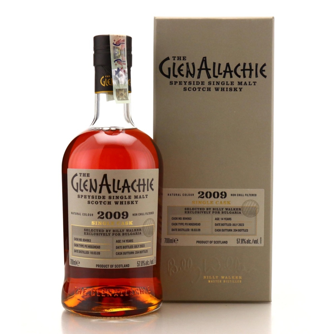 Image for Glenallachie 2009 Single Cask 14 Year Old