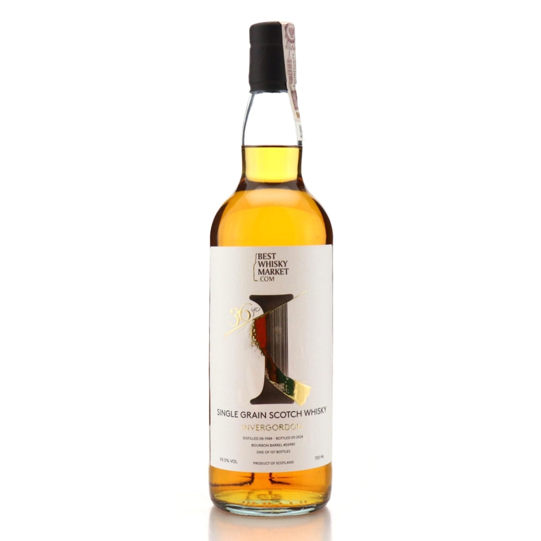 Image for Invergordon 1988 Best Whisky Market 36 Year Old
