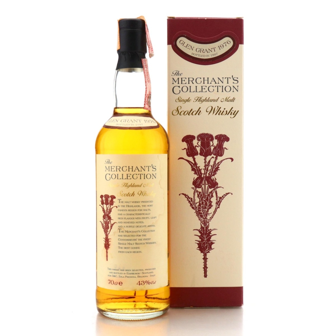Image for Glen Grant 1976 Merchant's Collection bottled 1997