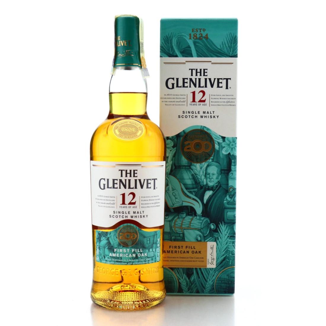 Glenlivet 12 First Fill American Oak 200th Anniversary