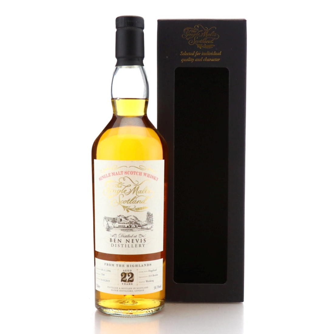 Image for Ben Nevis 1996 The Single Malts of Scotland 22 Year Old
