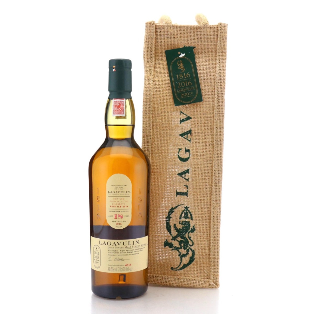 Image for Lagavulin 18 Year Old  Fèis Ìle  2016 - Bicentenary Edition