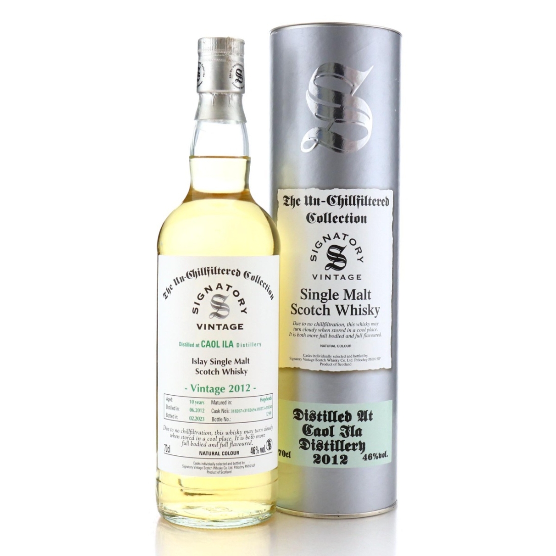 Image for Caol Ila 2012 The Un-Chillfiltered Collection 10 Year Old