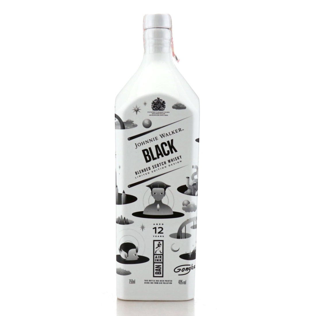 Image for Johnnie Walker Black Label 12 Year Old BAN Air Ink