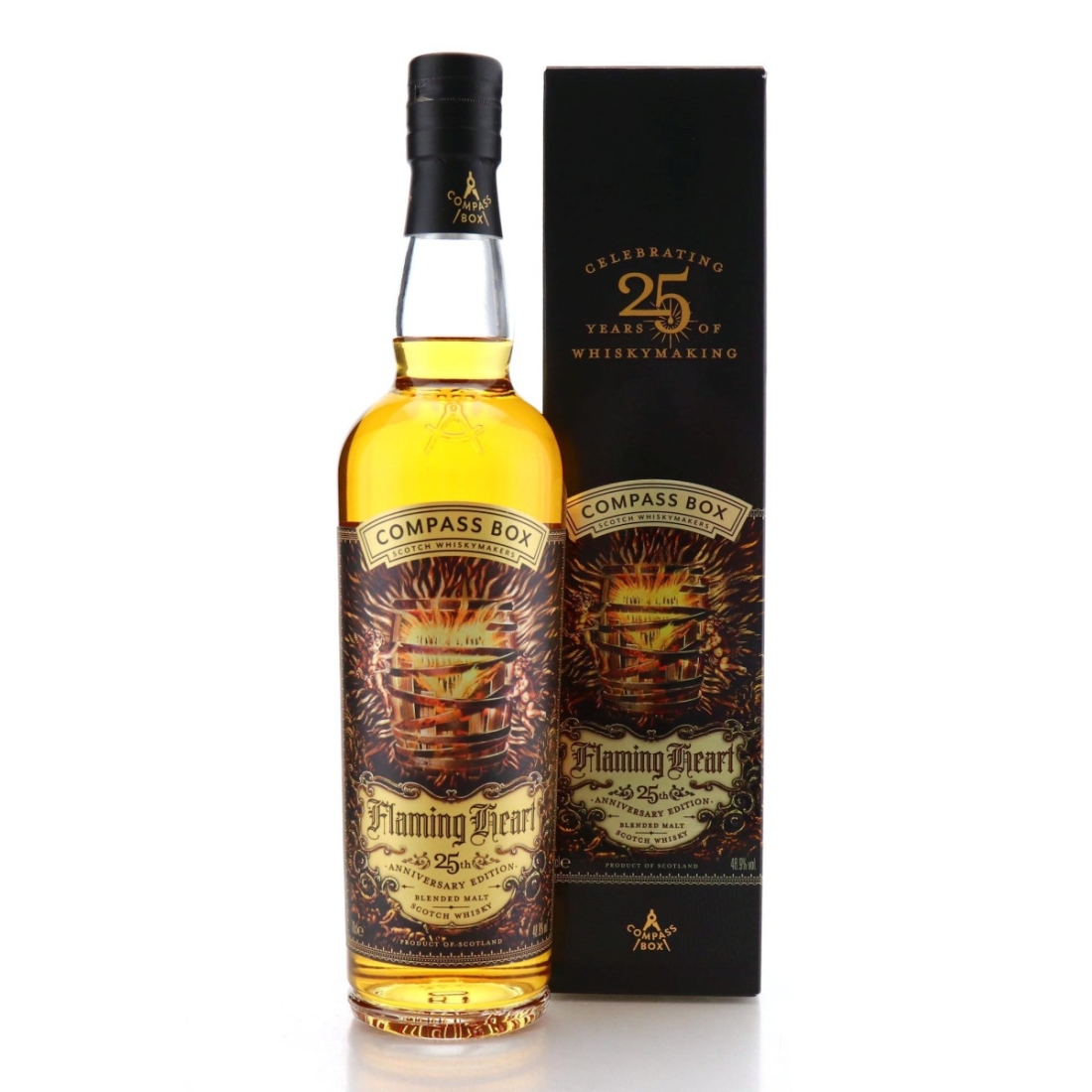 Image for Compass Box Flaming Heart 2024 / 25th Anniversary