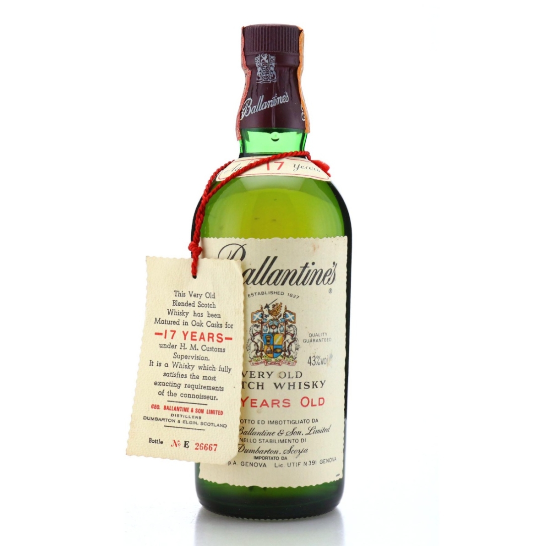 Image for Ballantine's 17 Year Old