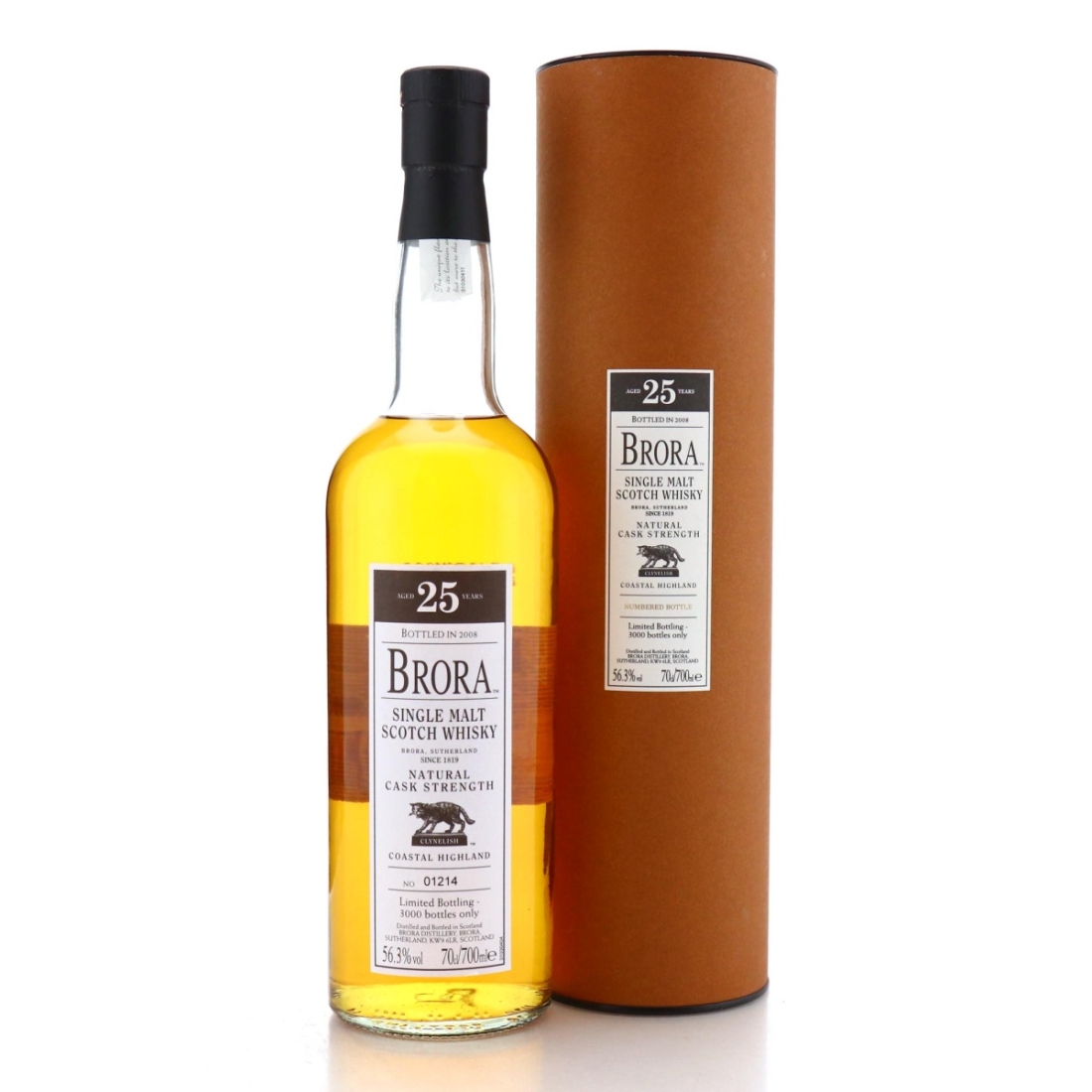Image for Brora 25 Year Old Natural Cask Strength