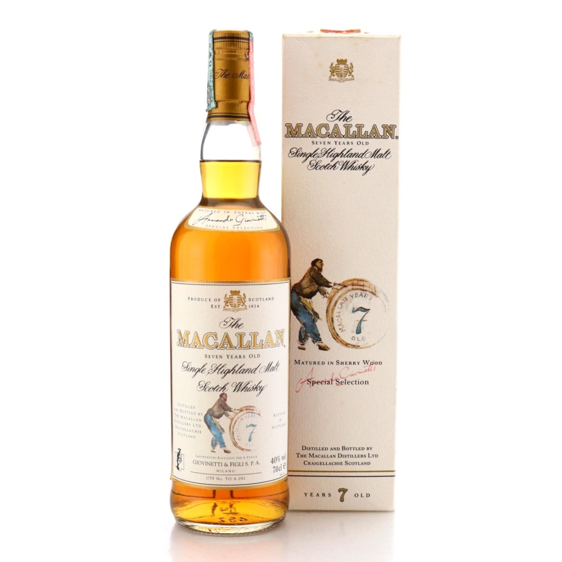 Image for Macallan 7 Year Old Armando Giovinetti Special Selection