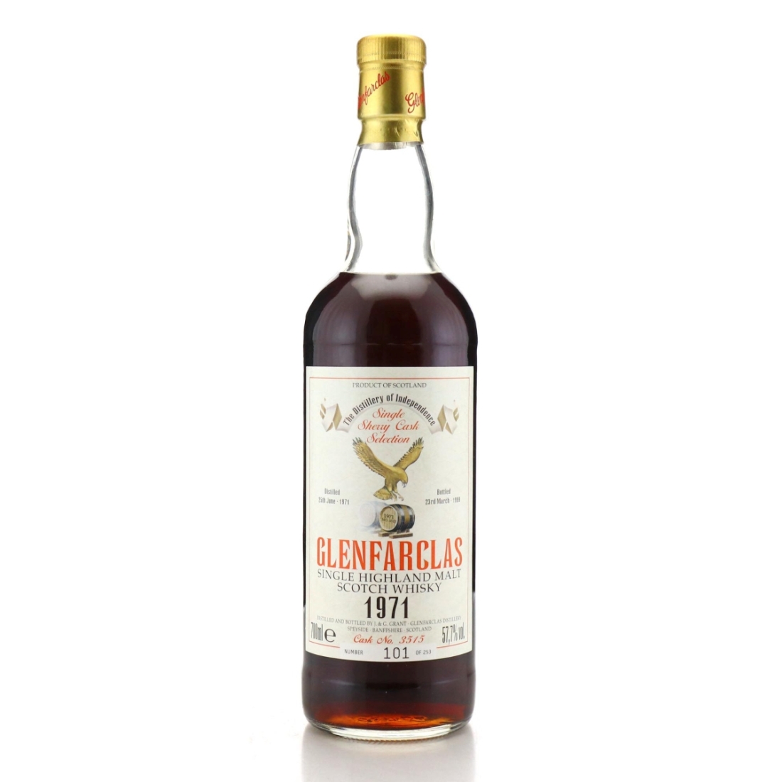Image for Glenfarclas 1971 Single Sherry Cask Selection