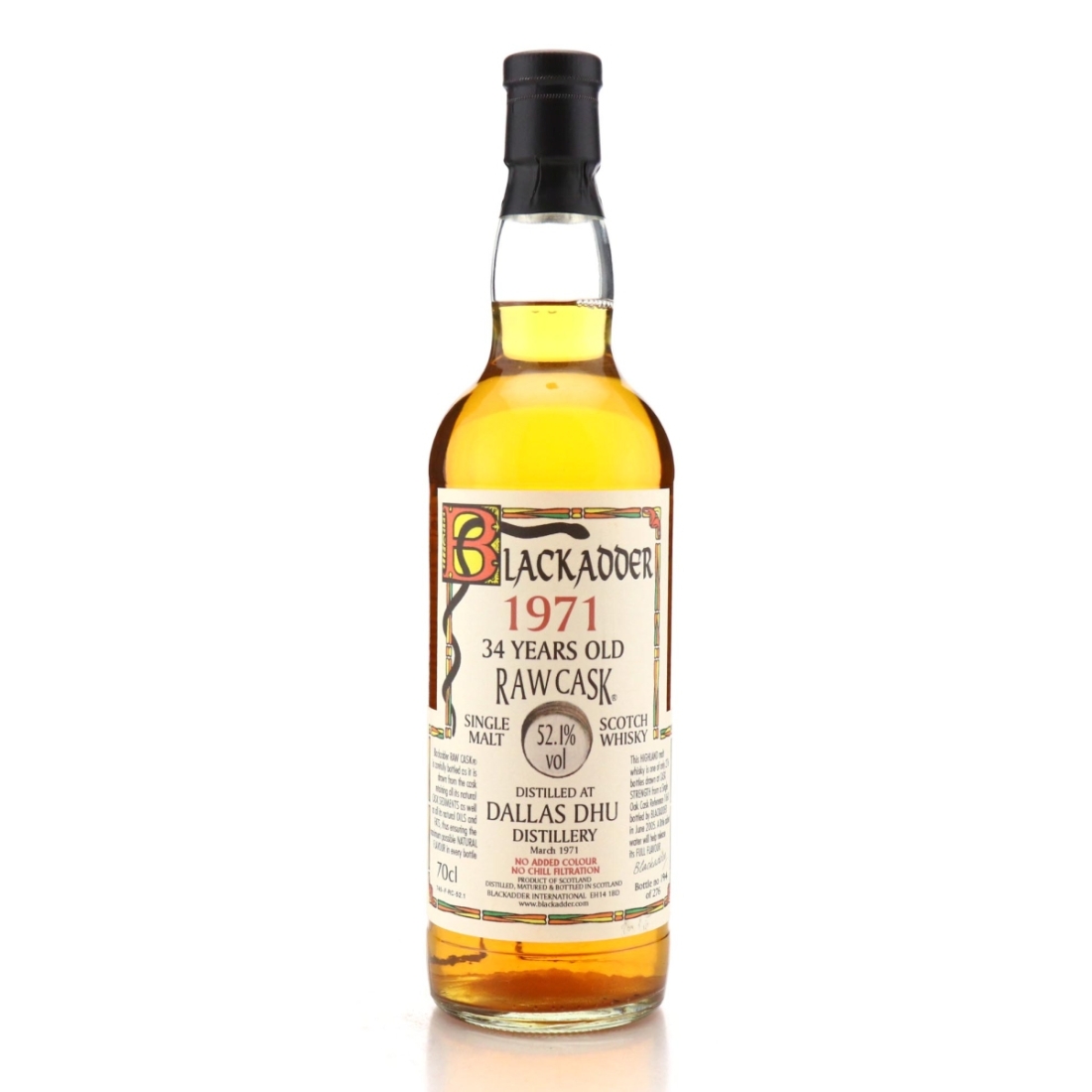 Image for Dallas Dhu 1971 Blackadder 34 Year Old