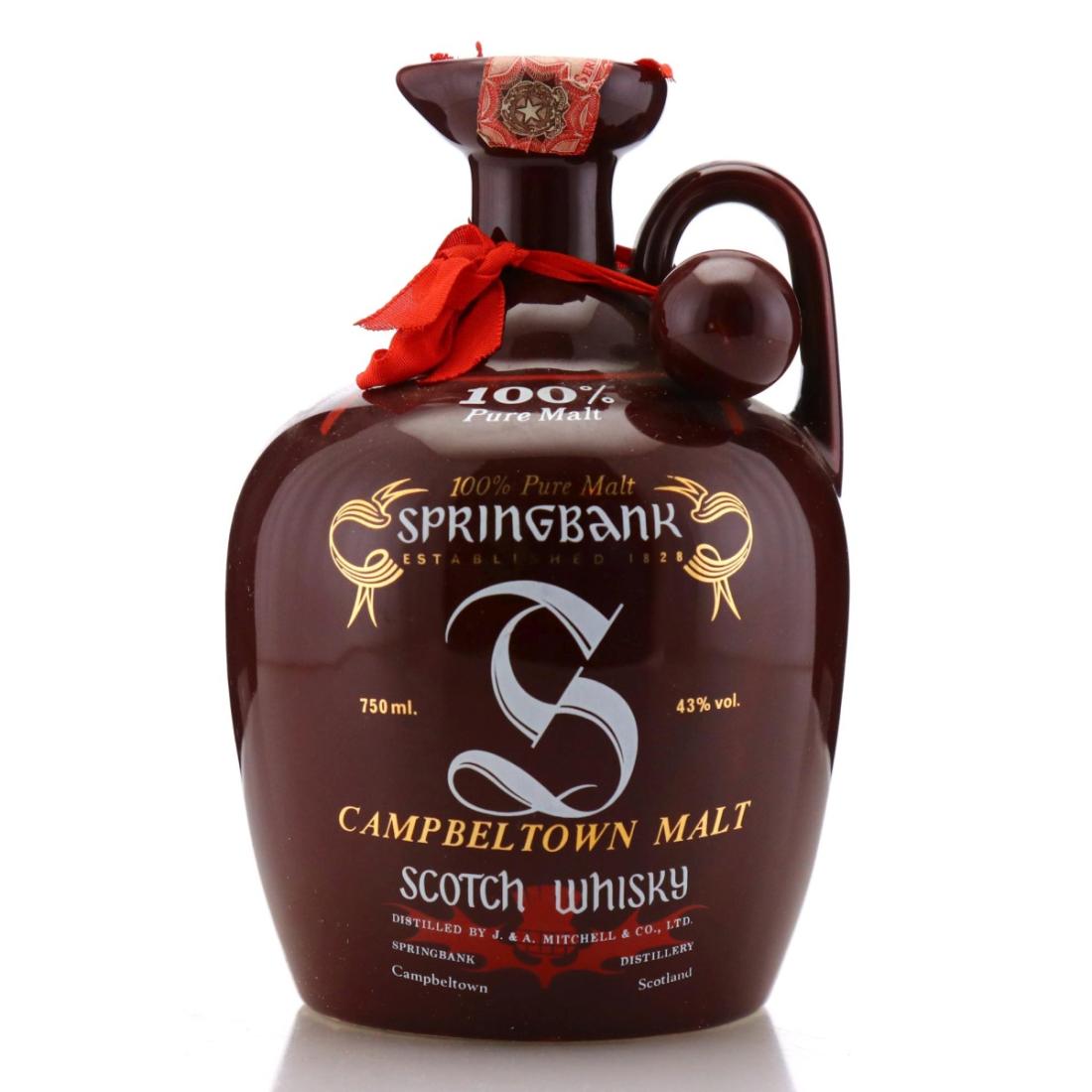 Springbank 100 Pure Malt Ceramic Decanter
