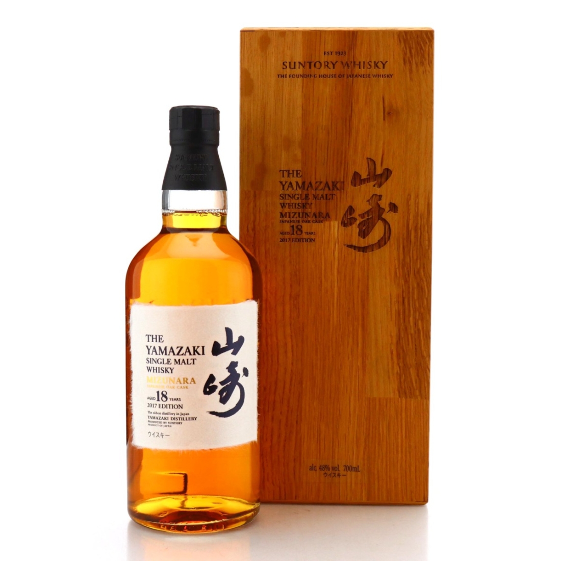 Image for Yamazaki Mizunara Oak 18 Year Old 2017 Edition